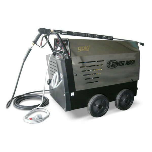 Powerwash Gold Star Heavy Duty Industrial Hot and Cold Pressure Washer 200bar 15lt/min 415 volt/3 phase