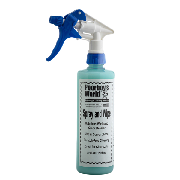 Poorboy's World Spray & Wipe 16oz 473ml