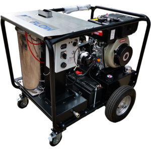 Maxflow Yanmar L100-V Industrial Diesel Hot Mobile Pressure Washer Trolley Frame